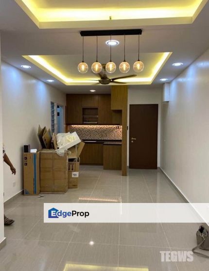 De Cendana Apartment 750 sqft Fully Renovated Move In Condition Full Loan , Selangor, Setia Alam/Alam Nusantara