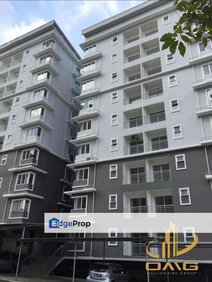 Pelangi Heights 2 Condominium 806 sqft Corner Unit Good Condition 100% Full Loan , Selangor, Klang