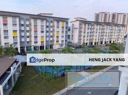 Pangsapuri Sentosa 700 sqft Basic Unit Good Condition 100% Full Loan Below Value , Selangor, Setia Alam/Alam Nusantara