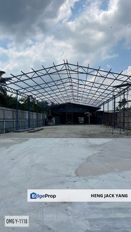 Kapar Batu 8 Warehouse Build Up 14k sqft No CF Power 100 AMP Accept Recycle , Selangor, Klang