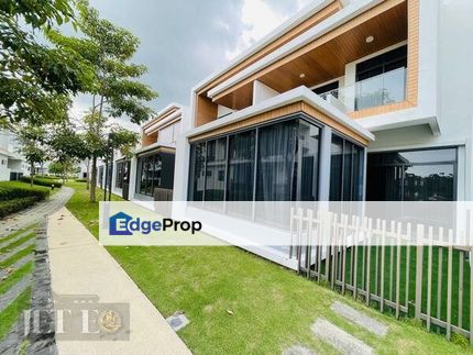 RM1.85mil! 34x85ft! Partial Furnished Terraza Eco Sanctuary 2 Sty Superlink Endlot for Sales, Selangor, Telok Panglima Garang