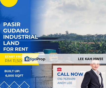Kawasan Perindustrian Pasir Gudang Industrial Land for Rent, Johor, Pasir Gudang