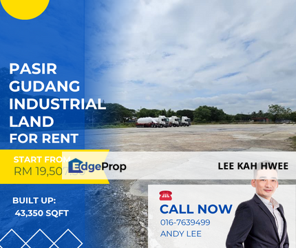 Kawasan Perindustrian Pasir Gudang Industrial Land for Rent, Johor, Pasir Gudang