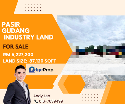 Perindustrian Pasir Gudang Pasir Gudang Industry Land For Sales, Johor, Pasir Gudang