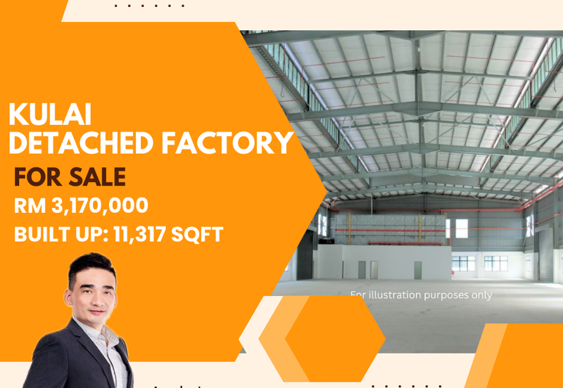 Kulai Kulai Johor Detached Factory for Sale
