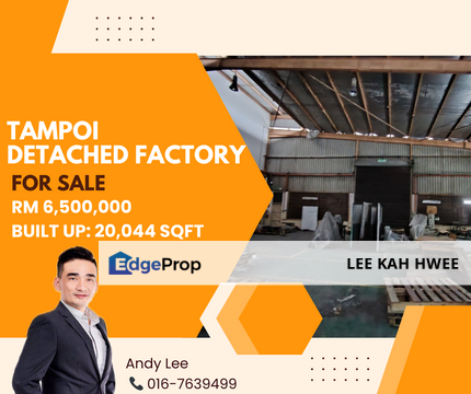 Kawasan Perindustrian Dewani Detached Factory for Sale, Johor, Johor Bahru