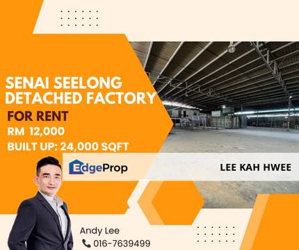 Seelong Senai Detached Factory for Rent, Johor, Senai