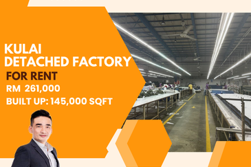 Kulai Senai Detached Factory for Rent