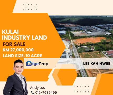 Kulai Medium Industry Land for Sale, Johor, Kulai
