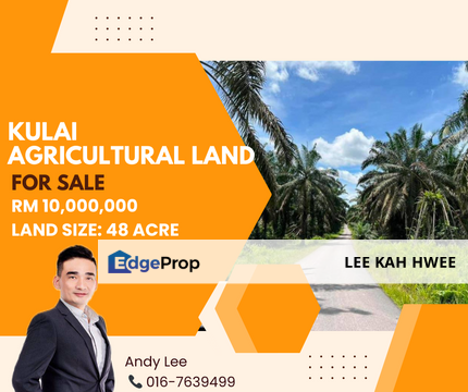 Kulai Agricultural Land for Sale, Johor, Kulai