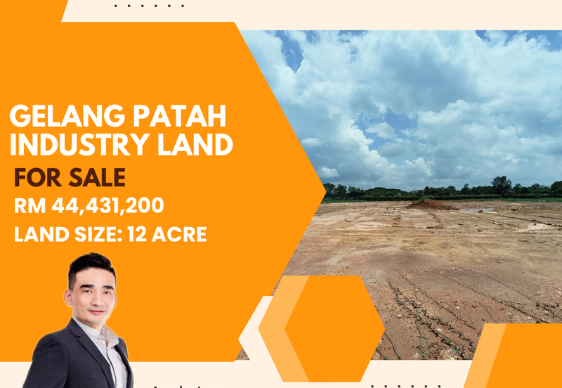 Gelang Patah Industrial Land for Sale