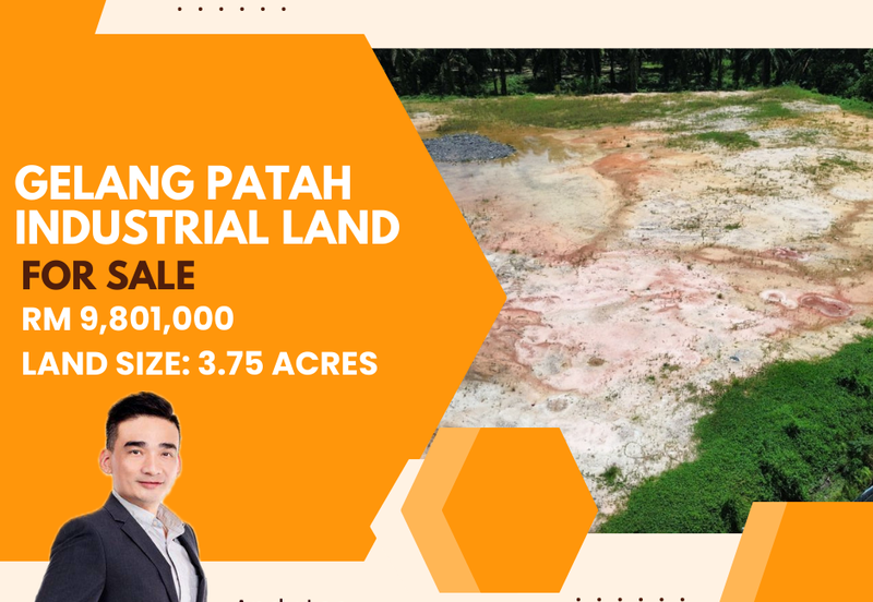 Gelang Patah Industrial Land for Sale