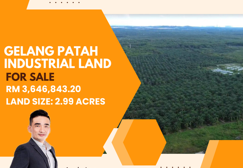 Gelang Patah Industrial Land for Sale