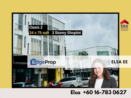 3 Storey Shoplot @ Oasis 2, Johor, Masai
