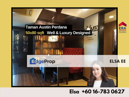 Double Storey Semi D at Taman Austin Perdana , Johor, Johor Bahru
