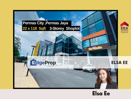 3-Storey  Shoplot @ Permas City ,Permas Jaya, Johor, Masai