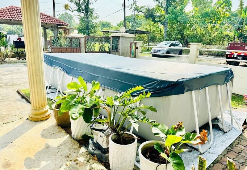 Fully Furnished Single-Storey Bungalow with Spacious Land for Sale @  Kuang, Sungai Buloh, Selangor