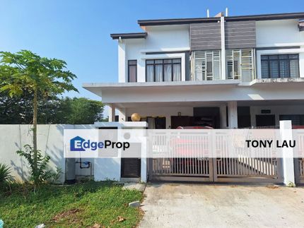Spacious 2-Storey End Lot Setia Permai, Setia Alam | 20ft Extra Land | RM935K Only!, Selangor, Shah Alam