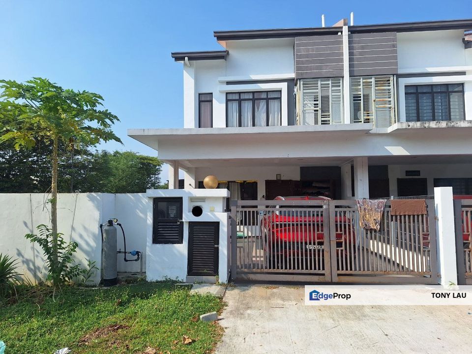 Freehold 2 Storey End Lot With 20ft Extra Land in Setia Permai, Setia Alam, Only RM900K, Selangor, Shah Alam