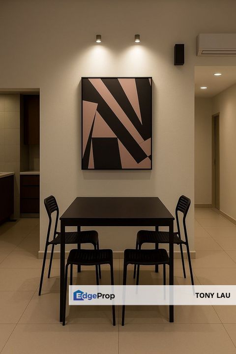 Rooms for Rent at Residensi Quinn, Fully Furnished, Walk to LRT Sri Rampai, Kuala Lumpur, Wangsa Maju