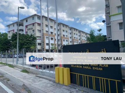 For Rent – Pangsapuri Seroja, Setia Alam, Selangor, Setia Alam/Alam Nusantara