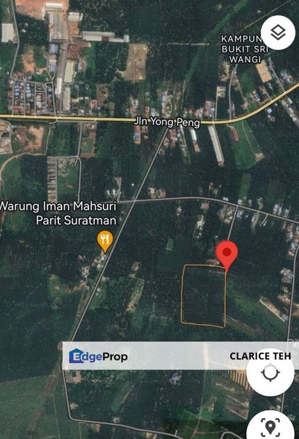 Johor Yong Peng  Kelapa Sawit Land for Sale, Johor, Yong Peng