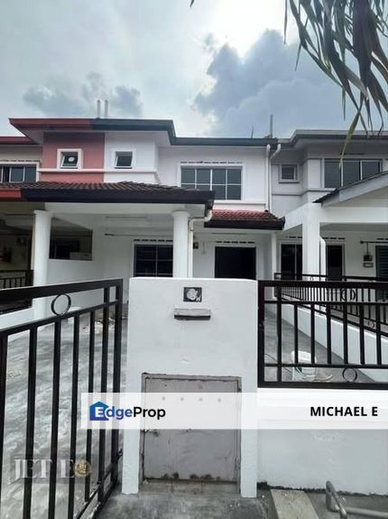 Full 100% Loan Telok Panglima Garang Double Storey Basic Unit Good Condition Best Buy Investment, Selangor, Telok Panglima Garang