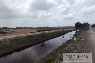 Tanjung Karang Kuala Selangor Freehold Agriculture Land Road Access