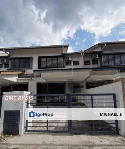 Below Market Value Bandar Puteri Klang Gelang Double Storey Basic Unit Good Condition, Selangor, Klang