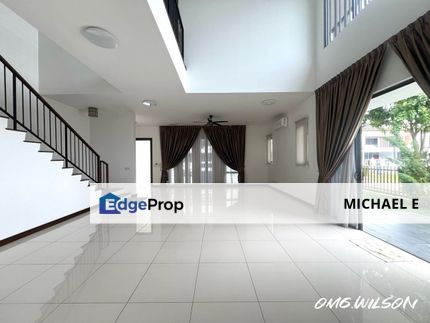 Bandar Rimbayu Terraza Eco Sanctuary Double Storey Endlot Basic Good Condition, Selangor, Telok Panglima Garang