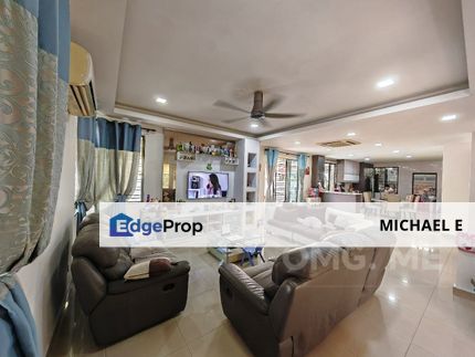 Aman Perdana Klang Double Storey Bungalow Renovated Extended Move In Condition, Selangor, Klang