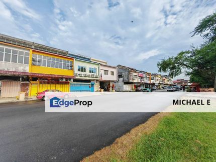 Taman Palm Grove Klang Double Storey Shoplot Facing Field Renovated With Partition Freehold, Selangor, Klang