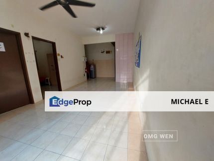 Full 100% Loan Bayu Villa Apartment Klang Ground Floor Move In Condition, Selangor, Klang