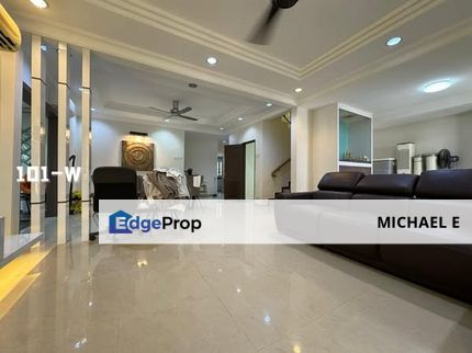 Bandar Bukit Raja Mutiara Klang Double Storey Semi D Renovated Extended Furnished, Selangor, Klang