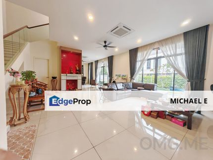 Villa 22 Bukit Rimau Shah Alam Double Storey Semi D Endlot Super Low Density Renovated, Selangor, Shah Alam