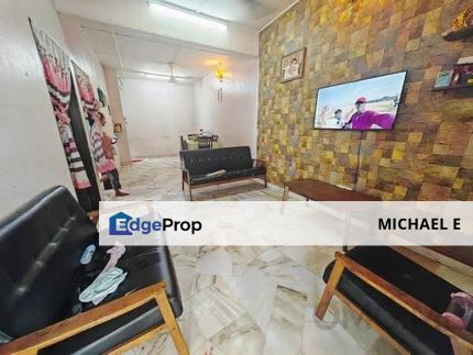Full 100% Loan Available Taman Klang Indah Kampung Jawa Single Storey Endlot Renovated Good Condition, Selangor, Klang