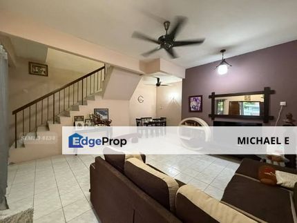 Taman Saga Klang Double Storey Renovated Ample Parking Full 100% Loan Available, Selangor, Klang