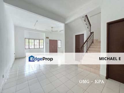 Bandar Puteri Klang Double Storey Basic Unit Facing Field Good Condition, Selangor, Klang