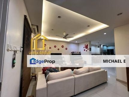 Facing Open Paloma Bandar Bukit Raja Klang Double Storey Superlink Renovated Extended Move In Condition, Selangor, Bandar Bukit Raja