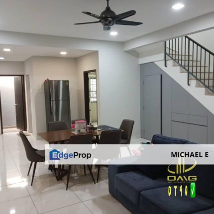 Taman Sejati Klang Double Storey 20x55 Renovated Modern Design Furnished Move In Condition, Selangor, Klang