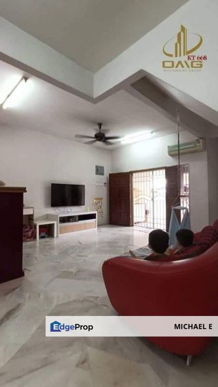 Taman Saga Klang Double Storey Extended Basic Unit Good Condition Chinese Area, Selangor, Klang