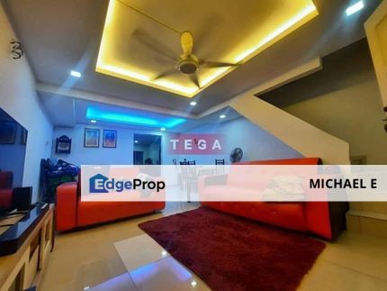 Full Loan Taman Sentosa Klang Double Storey Endlot Renovated MOve In Condition, Selangor, Klang