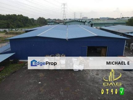 Jalan Kebun Nenas Klang Industrial Factory Warehouse 1400 Amp CF Ready, Selangor, Shah Alam