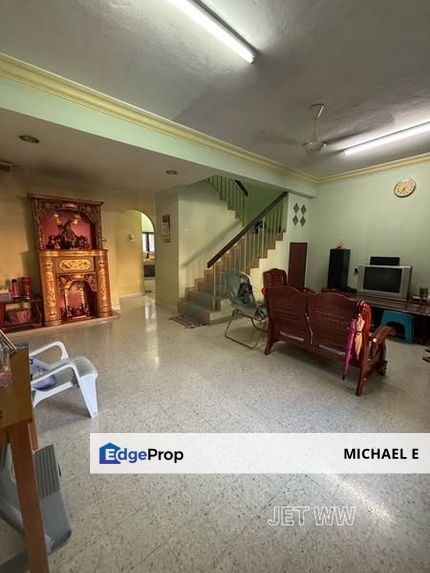 Full Loan Taman Chi Liung Klang Double Storey Basic Unit Good Condition Kitchen Extended Best Buy Value, Selangor, Klang