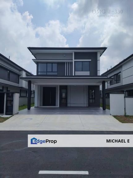 Freesia Tropicana Aman Double Storey Semi D Park Villa Bare Condition Best Buy Value Investment, Selangor, Telok Panglima Garang