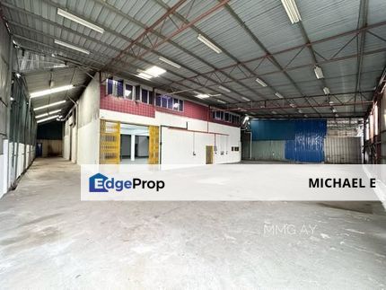 Klang Utama Sungai Keramat 1.5 Storey Semi D Factory Freehold Limited Best Buy Investment, Selangor, Klang