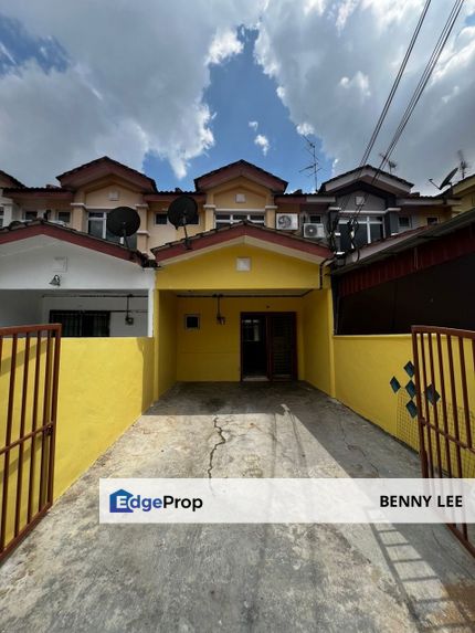 Ulu Tiram, Taman Bestari Indah Double Storey Low Medium Cost House For Sale, Johor, Ulu Tiram