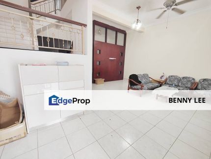 Ulu Tiram, Taman Pelangi Indah Jalan Pesona 1x Double Storey Terrace House For Sale, Johor, Ulu Tiram