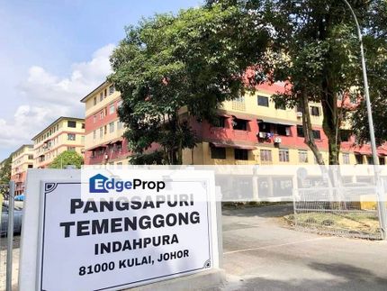 Kulai Pangsapuri Temenggong Low Cost Flat For Sale, Johor, Kulai