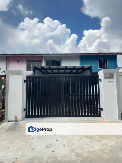 Taman Rinting Double Storey Low Cost House For Sale, Johor, Masai